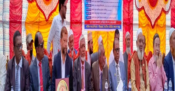 নরসিংদী প্রেসক্লাবের সভাপতি সাংবাদিক নুরুল ইসলামকে সংবর্ধনা প্রদান