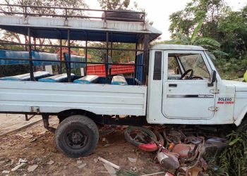 সাজেকে পর্যটকবাহী পিকাপ- মোটর সাইকেল মুখোমুখি সংঘর্ষে আহত ১