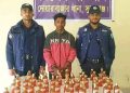 সুনামগঞ্জের দোয়ারাবাজারে মদের চালানসহ কারবারি আটক
