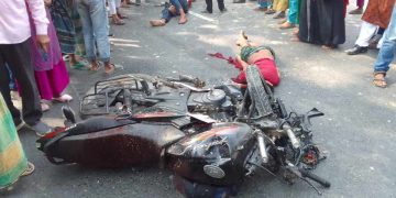 বগুড়ায় দ্বিতীয় বাইপাসে ট্রাক চাপায় নিহত -২