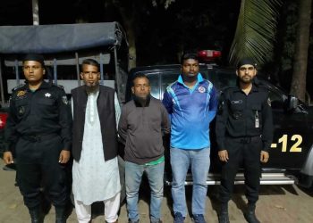 বগুড়ায় মহাসড়কে পন্যবাহী ট্রাক থামিয়ে চাঁদা উত্তোলন গ্রেফতার- ৩ 