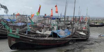 মাছ শিকারে ২ মাসের অভিযান শুরু মেঘনা ও তেঁতুলিয়া নদীতে 