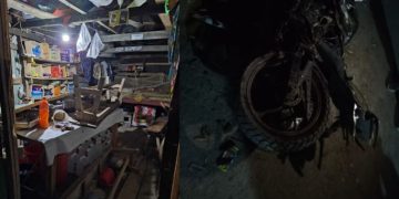 বাউফল ইউনিয়ন পরিষদ উপনির্বাচন   সংঘর্ষ, মোটরসাইকেল দোকান ভাঙচুর ও খড়ের পালায় আগুন