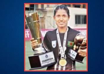 কুড়ে ঘর থেকে বিশ্ব জয় পঞ্চগড়ের মেয়ে গোলরক্ষক ইয়ারজানের!