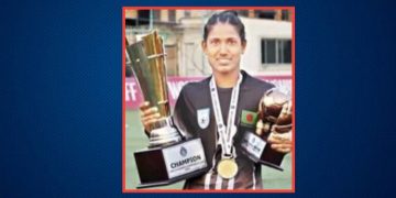 কুড়ে ঘর থেকে বিশ্ব জয় পঞ্চগড়ের মেয়ে গোলরক্ষক ইয়ারজানের!