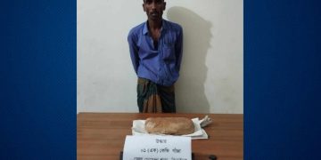 ঝিনাইদহে ডিবি পুলিশের অভিযানে ১ কেজি গাজাসহ গ্রেফতার ১