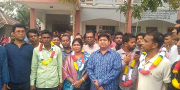 ডুমুরিয়ার পল্লীশ্রী গার্লস স্কুলে অভিভাবক সদস্য নির্বাচন চেয়ারম্যান প্যানেল বিজয়,