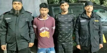 বগুড়ায় কিশোর গ্যাং লীডার চাকুসহ গ্রেফতার- 