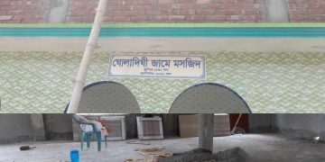মসজিদ উন্নয়নের কাজে অনিয়মের অভিযোগ