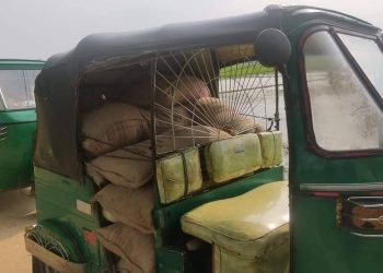 মাধবপুরে ধর্মঘরে সরকারি চাল পাচার  গ্রেপ্তার ২।