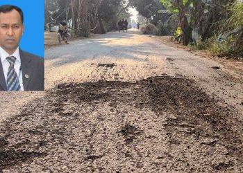 সিরাজগঞ্জ এলজিইডি নির্বাহীর কারবার  সাড়ে ১২ কোটি টাকা রাস্তায় অনিয়ম