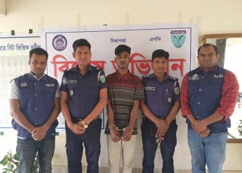 নবীগঞ্জে কলেজ ছাত্র তাহসিন হত্যা মামলার আসামী ঢাকা থেকে গ্রেফতার