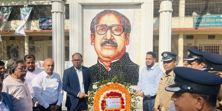 মাধবপুরে নানা আয়োজনে মহান ৭ই মার্চ পালিত