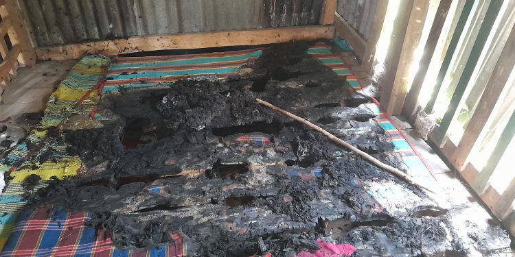 পটুয়াখালী বাউফলে যুবলীগ নেতার মাছের আড়তে ‘দুর্বৃত্তের আগুন’