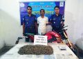 রৌমারীতে ১ কেজি গাঁজা সহ, ১ টি মোটর সাইকেল আটক ।