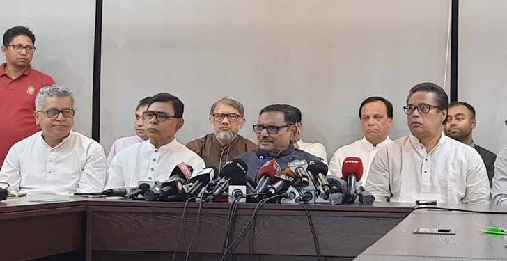 নির্বাচন ছাড়া সরকার পরিবর্তনের বিকল্প কোন ব্যবস্থা নেই- কাদের।