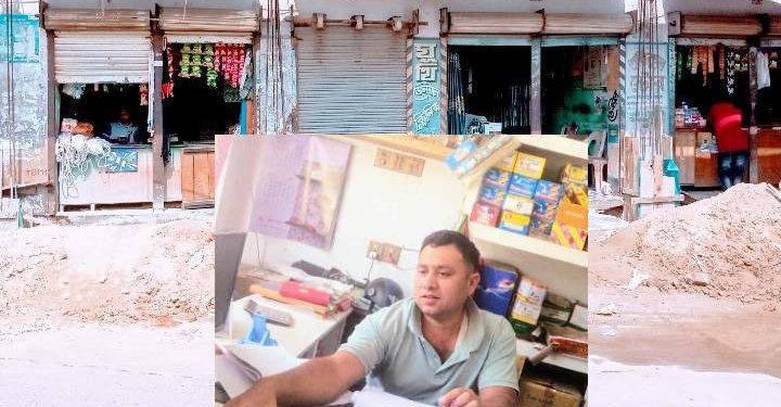 কোটচাঁদপুরে ১৪৪ ধারা অবমাননা করে স্থাপনা নির্মাণের অভিযোগ