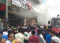 সাত্তার টাওয়ারের আন্ডারগ্রাউন্ডে অগ্নিকাণ্ড