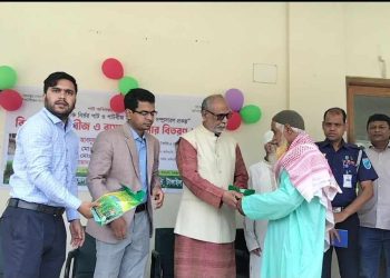 কালিহাতীতে বিনামূল্যে পাট বীজ ও সার বিতরণ