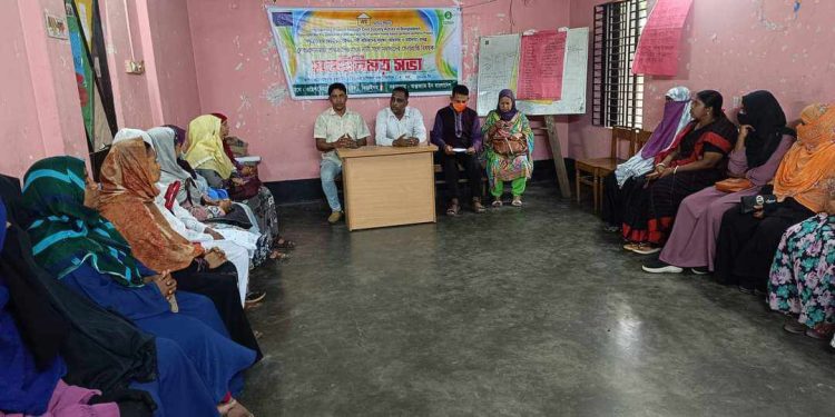 ঝিনাইদহে নারী সংঘের সদস্যদের সেবাপ্রাপ্তি বিষয়ক মতবিনিময় সভা অনুষ্ঠিত