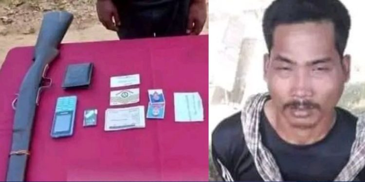 লামায় বন্দুক’সহ জুয়েল ত্রিপুরা আটক ১।