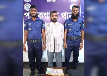 পাইকগাছার কপিলমুনিতে লক্ষাধিক টাকাসহ অজ্ঞান পার্টির হোতা মেম্বর সবুজ আটক