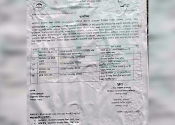 বগুড়ার শেরপুরে মামুরশাহী দাখিল মাদ্রাসা  পরিচালনা কমিটি গঠনে অনিয়ম।