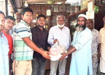 বহুলী ইউনিয়নের পাটচাষীদের মাঝে বিনামূল্যে পাটবীজ ও সার বিতরণ