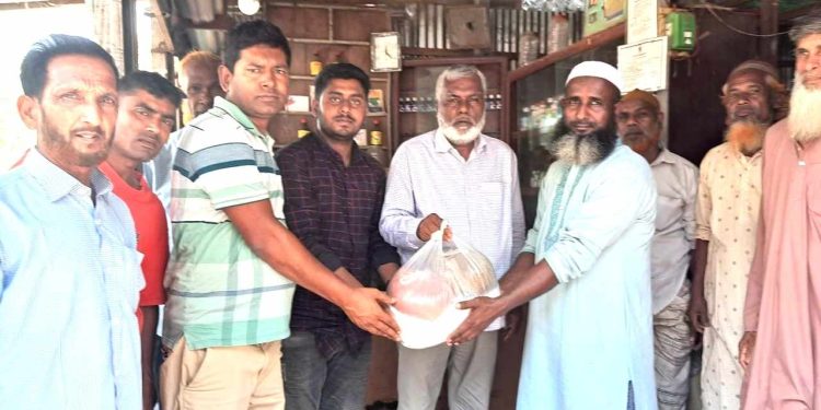 বহুলী ইউনিয়নের পাটচাষীদের মাঝে বিনামূল্যে পাটবীজ ও সার বিতরণ