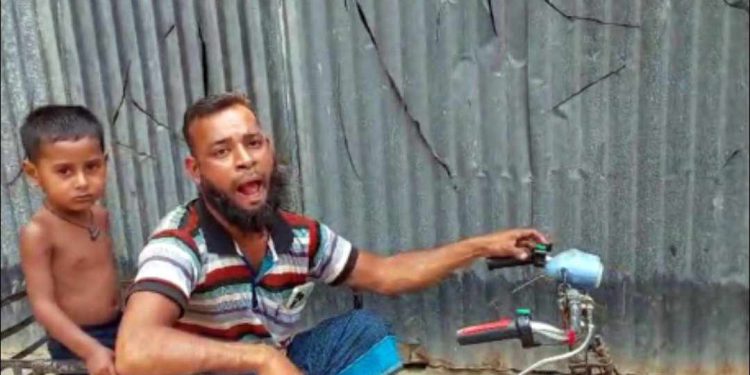 ভিক্ষা করে বানানো টিনের ঘরটাও ভেঙে দিলো ওরা!