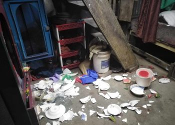 বাউফলে প্রতিবন্ধীকে মারধর ও বসতঘর ভাংচুর