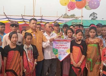 বাঘাইছড়ি বঙ্গলতলিতে পাঁচ দিনের বিজু উৎসব শুরু