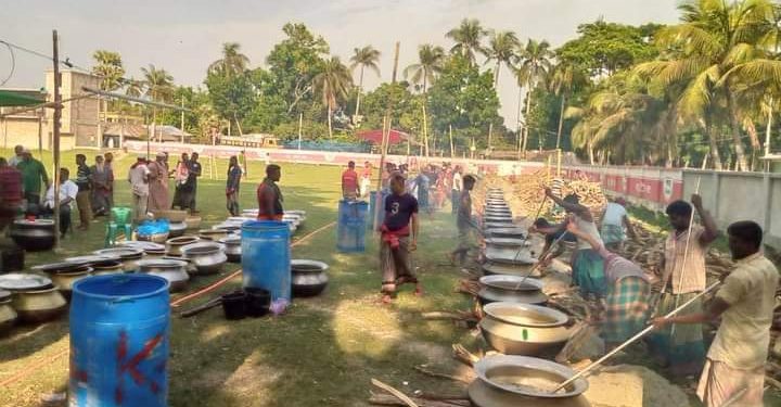 বাগেরহাট রামপালে মাহফিলের মাংস বিক্রিতে ক্ষোভ