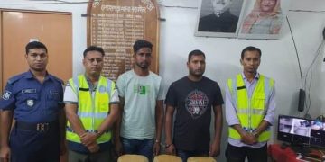 লোহাগড়া পুলিশ কর্তৃক ১২(বারো) কেজি গাঁজা ও ০১(একটি) প্রাইভেটকারসহ ০২ মাদক সম্রাট গ্রেপ্তার