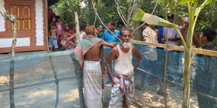 বাগেরহাট মোরেলগঞ্জে জমি নিয়ে বিরোধ, কৃষককে পিটিকে হত্যা