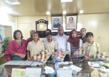 ইয়ারজানসহ সাফ অনুর্ধ্ব-১৬ দলে ৪ ফুটবলারকে পঞ্চগড় জেলা পরিষদের সংবর্ধনা 