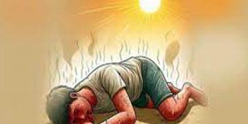 ঝিনাইদহে হিটস্ট্রোকে ১ জনের মৃত্যু ।