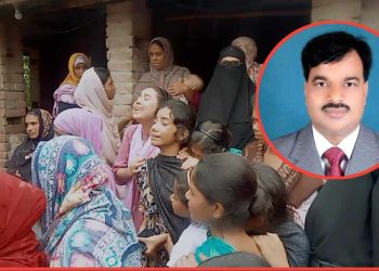 লোহাগড়ায় আততায়ীর গুলিতে নিহত সাবেক চেয়ারম্যানের জানাজা সম্পন্ন।