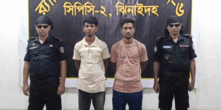 মহেশপুর থেকে ৯৩ বোতল ফেন্সিডিলসহ ০২ জন মাদক কারবারি গ্রেফতার।