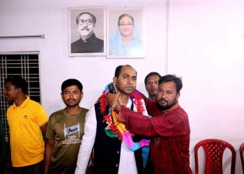 ঠাকুরগাঁওয়ে উপজেলা চেয়ারম্যান নির্বাচিত হলেন—পুষ্প