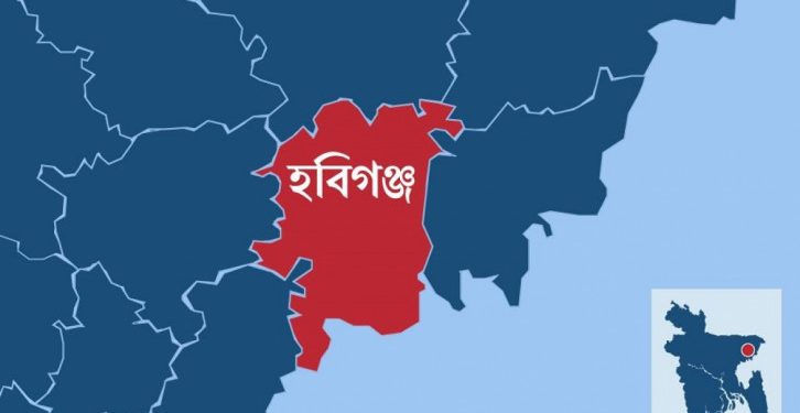 মাধবপুরে ট্রাক ও প্রাইভেটকারের সংঘর্ষে ৫ জন নিহত।