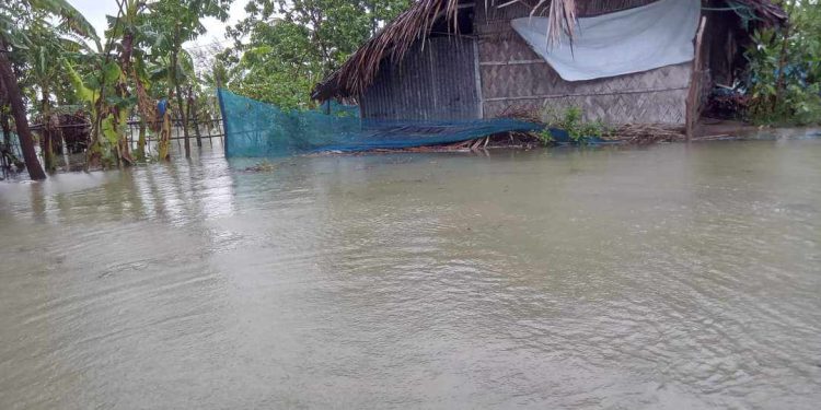 ঘূর্ণিঝড় রেমালের তাণ্ডবে দিশেহারা সাধারণ মানুষ ।