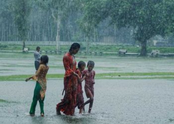 ৪৬ দিন পড়ে শরণখোলায় স্বস্তির বৃষ্টি।