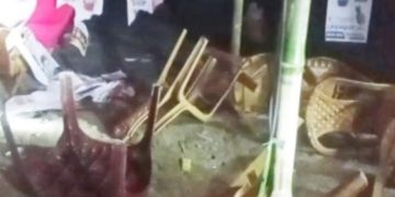 নড়াইলের লোহাগড়ায় নির্বাচনী অফিস ভাংচুরের অভিযোগ।