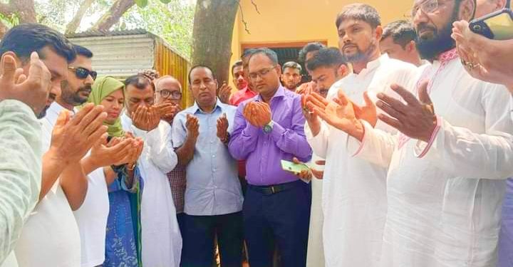 ভালুকায় নবনির্মিত ৩টি রাস্তার উদ্ধোধন।