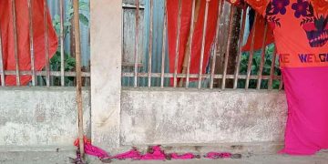 মাদারগঞ্জে চেয়ারম্যান প্রার্থী রিমু’র নির্বাচনী অফিস পুড়ানোর অভিযোগে থানায় মামলা ।