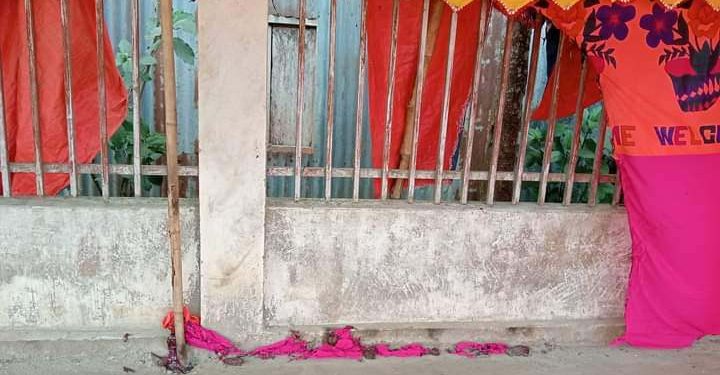 মাদারগঞ্জে চেয়ারম্যান প্রার্থী রিমু’র নির্বাচনী অফিস পুড়ানোর অভিযোগে থানায় মামলা ।