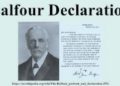 ব্রিটিশ পররাষ্ট্রমন্ত্রী আর্থার বেলফোর ঘোষণা ও গাজায় ধ্বংসযজ্ঞ (১ম কিস্তি)