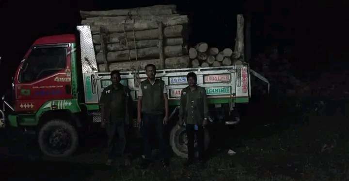 লামা বন বিভাগের আওতাধীন বিভিন্ন রেঞ্জে বন রক্ষা বাহিনীর অব্যাহত অভিযান।