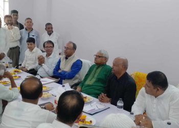 বাংলাদেশ ব্যাংকের গভর্নর কর্তৃক বেড়া ডায়াবেটিক হাসপাতাল পরিদর্শন।